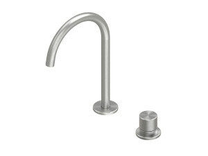 Смеситель для раковины с 2 отверстиями из нержавеющей стали