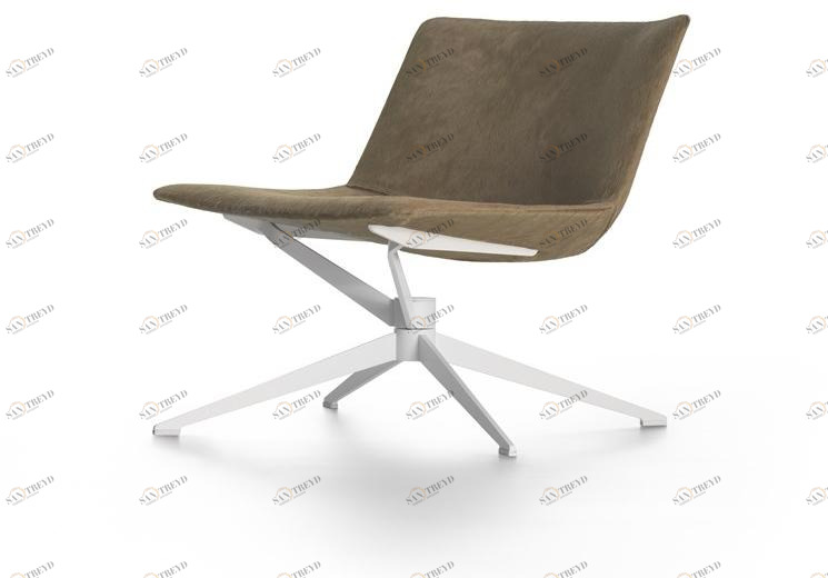 MDF Italia Тканевое кресло с 4 спицами Neil sun-id-1463905