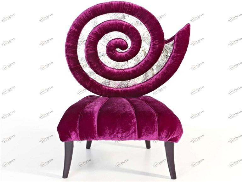 Sicis Кресло Medallion из бархата Nextart sun-id-1409898