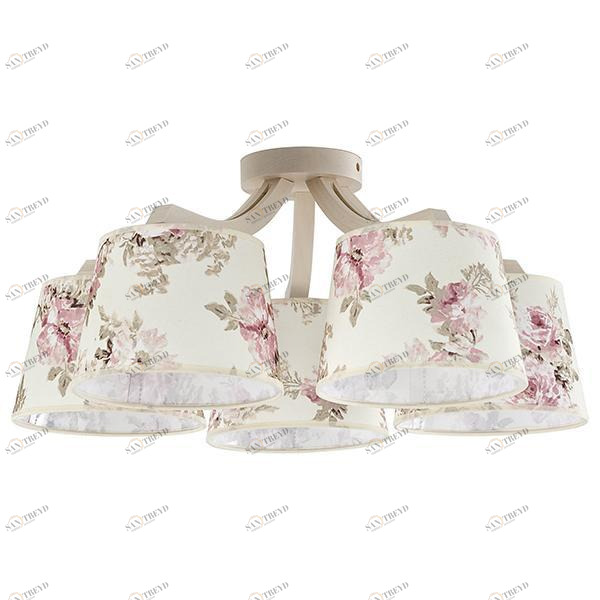 Потолочная люстра TK Lighting 392 Pink 5 TK LIGHTING PINK 183484 Розовый