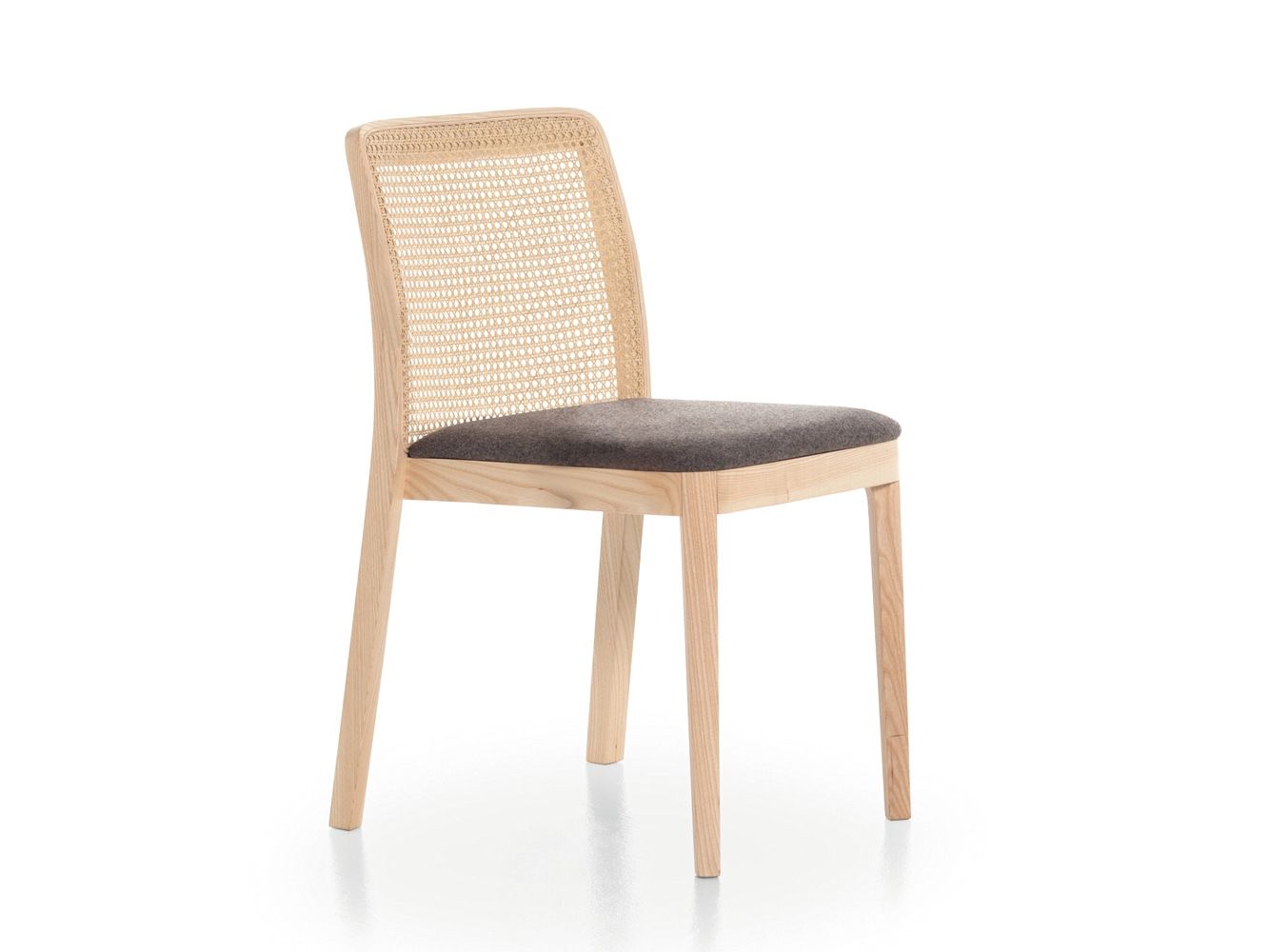 Стул из ясеня с мягким сиденьем Very Wood ARCH-00114624