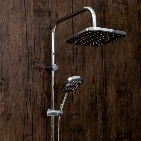 Orange Plito M16-933cr Душевая система в комплекте: смеситель для ванны с изливом; Белый sun-id-1516871 - Вид №8