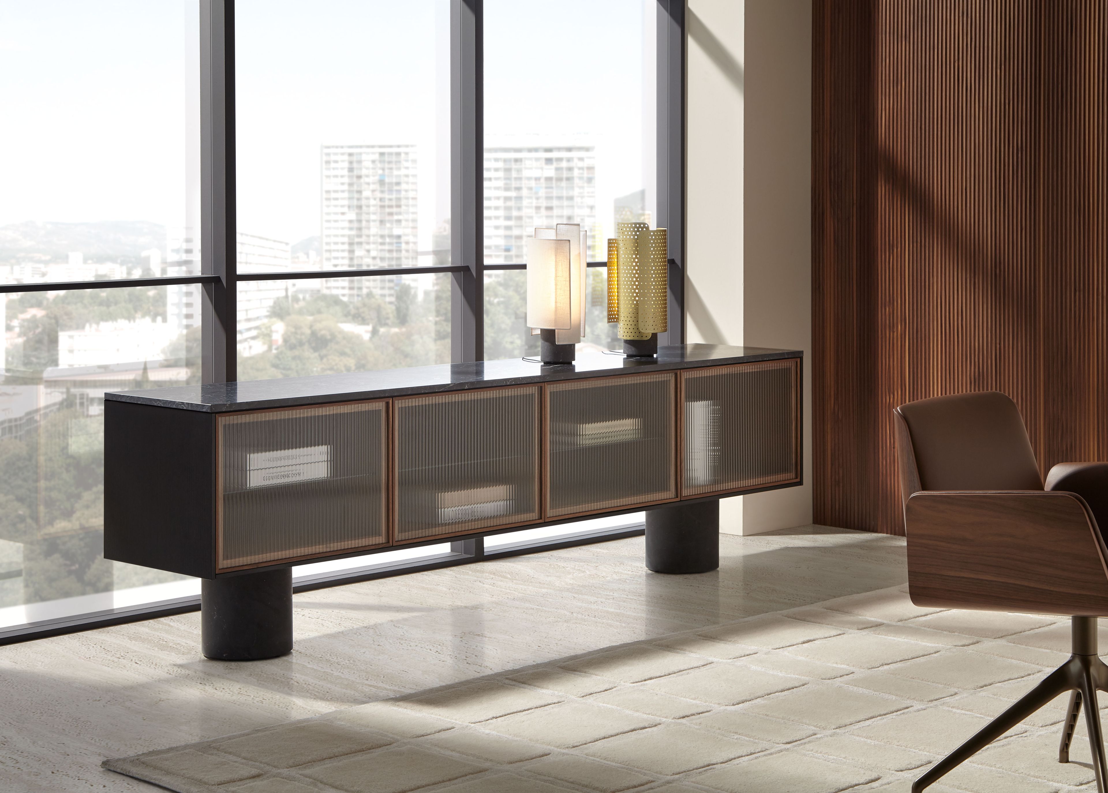 Светодиодная настольная лампа из хлопка Punt Rio ARCH-00080251 - Вид №8