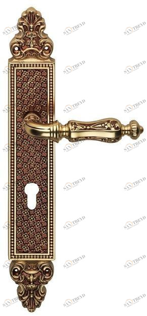 LINEA CALI' Ручка из хромированной латуни на пластине Soleil sun-id-1444982