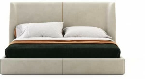 Domkapa Двуспальная кровать с обивкой из бархата  Dka39