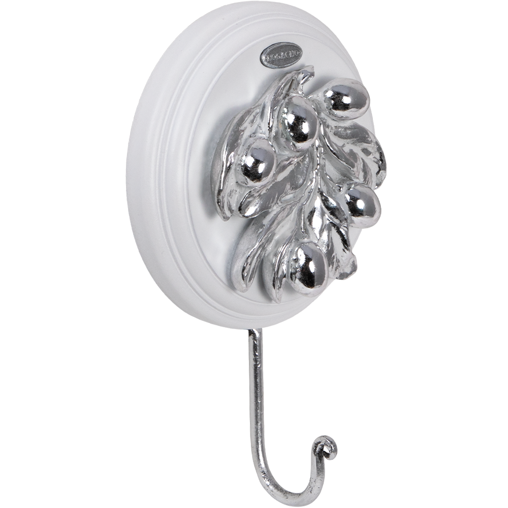 75103 Настенный крючок Oliva Branch Айс Античное серебро BOGACHO 4627196599895