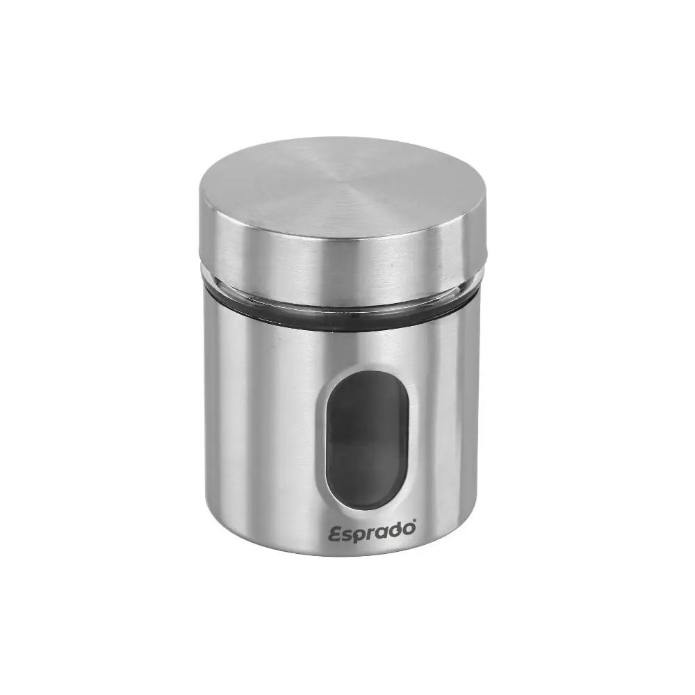 Банка для сыпучих продуктов Esprado Iron 350 мл стекло серый STLM-2205845 - Вид №1