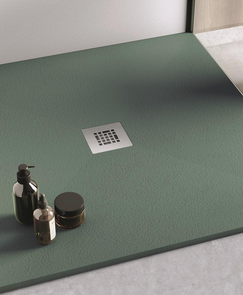 Fiora Квадратный душевой поддон из silxpol® Essential sun-id-1474647 - Вид №1