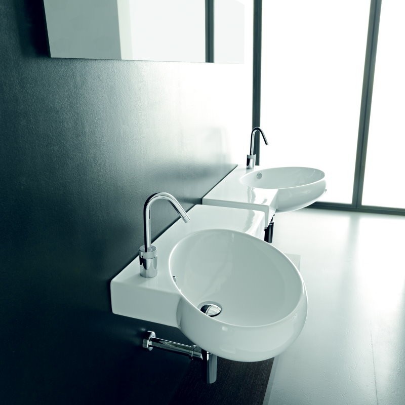 18997 Накладная раковина на столешницу  овальная Ceramica Hidra  - Вид №2