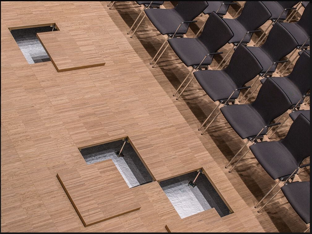 Деревянный фальшпол Lindner WOODline ARCH-00035060