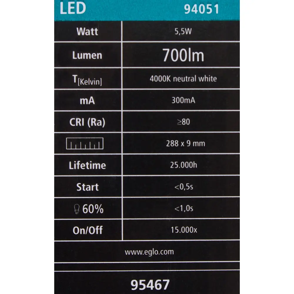 Панель светодиодная встраиваемая Fueva 4000K 120x120 мм 18712073 STLM-2139355 Eglo  - Вид №3