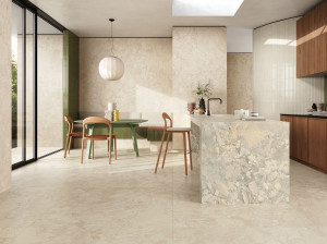 Пол / облицовка керамогранита с эффектом камня