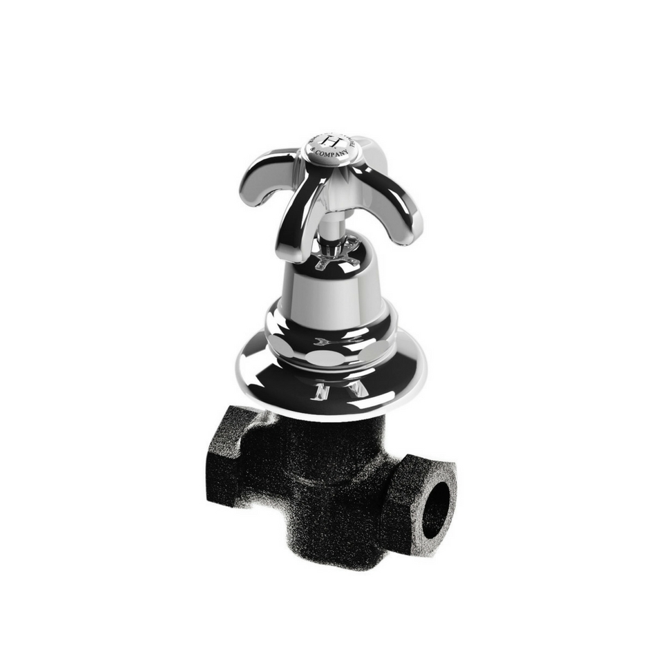 TCSH19209154N Нейтраль скрытого запорного клапана 1920 1/2 ″ Thomas Crapper  - Вид №2