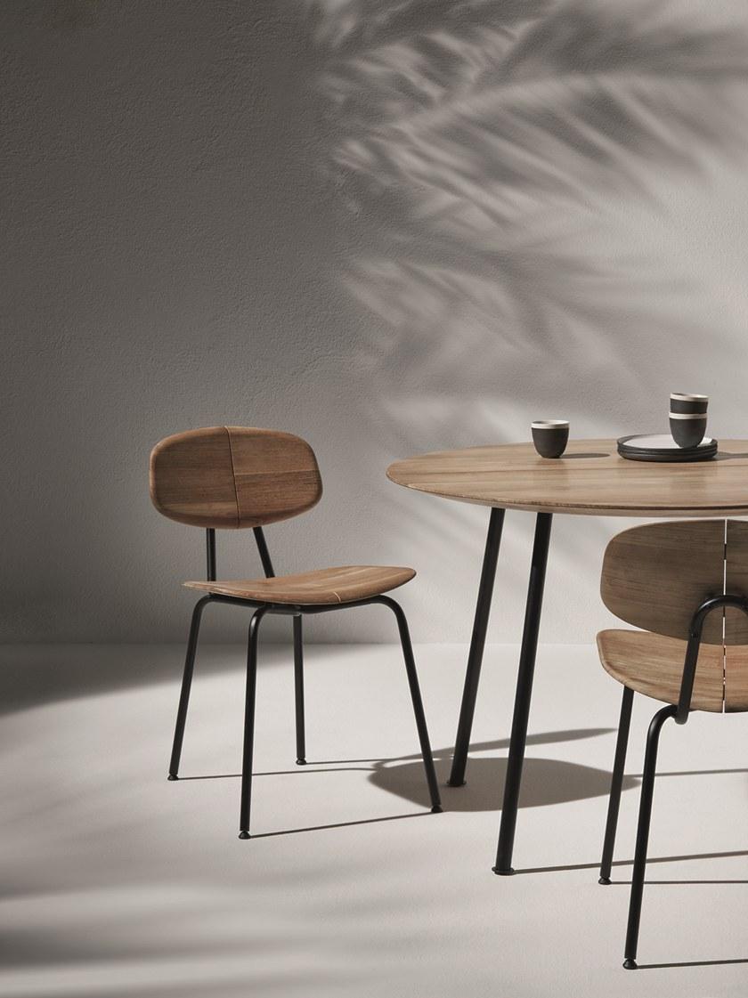 Ethimo Садовый стул из тика Agave Agse00nt0 - Вид №6