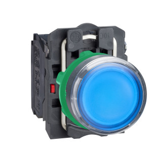 XB5AW36B5 Кнопка Harmony 22 мм, 24В, IP66, Синий Schneider Electric Кнопки и лампочки