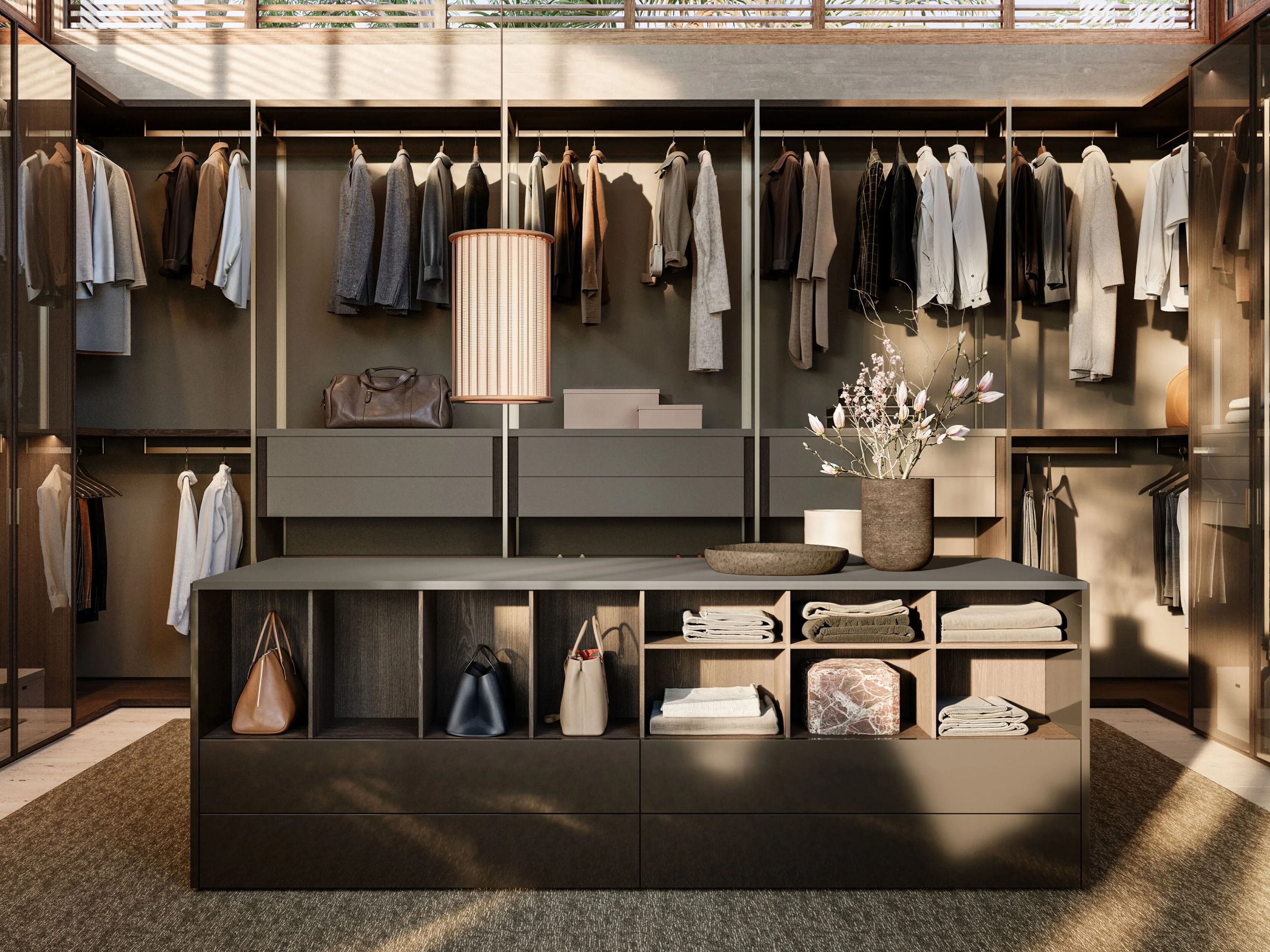 Секционный комод для центра комнаты или стены Boffi ABENTIS ARCH-00140447