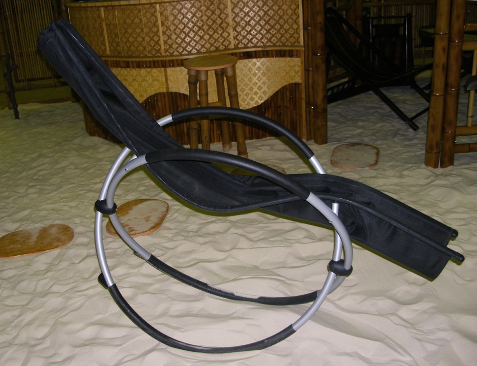 Шезлонг-качалка металлический Concept BESTA FIESTA CONCEPT 044663 Черный  - Вид №2