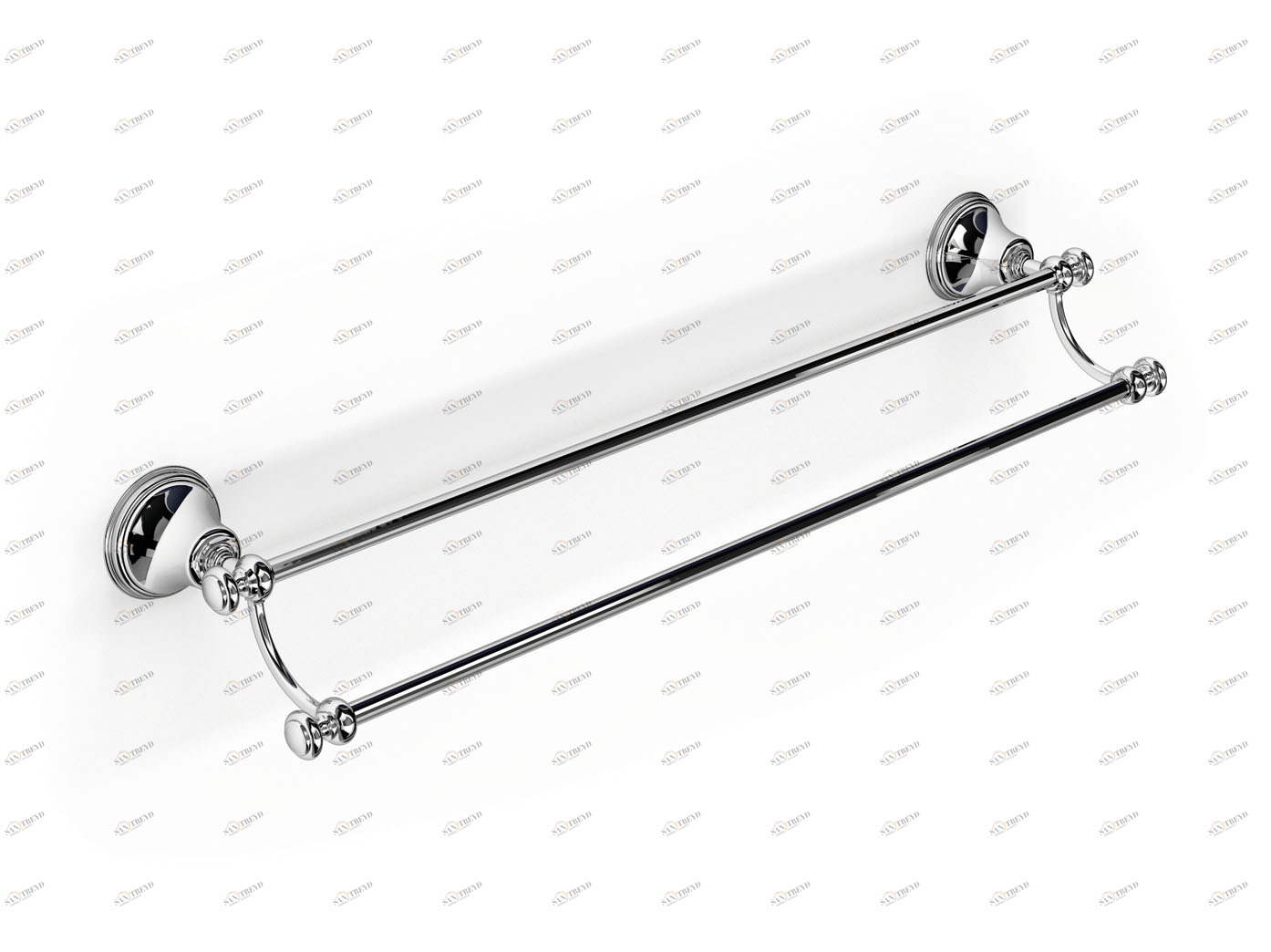 LIBERTY Держатель для полотенец двойной 60см IBB1974 LI04