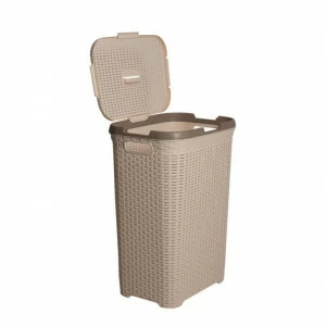 Корзина для белья Aquanet VD043, бежевый