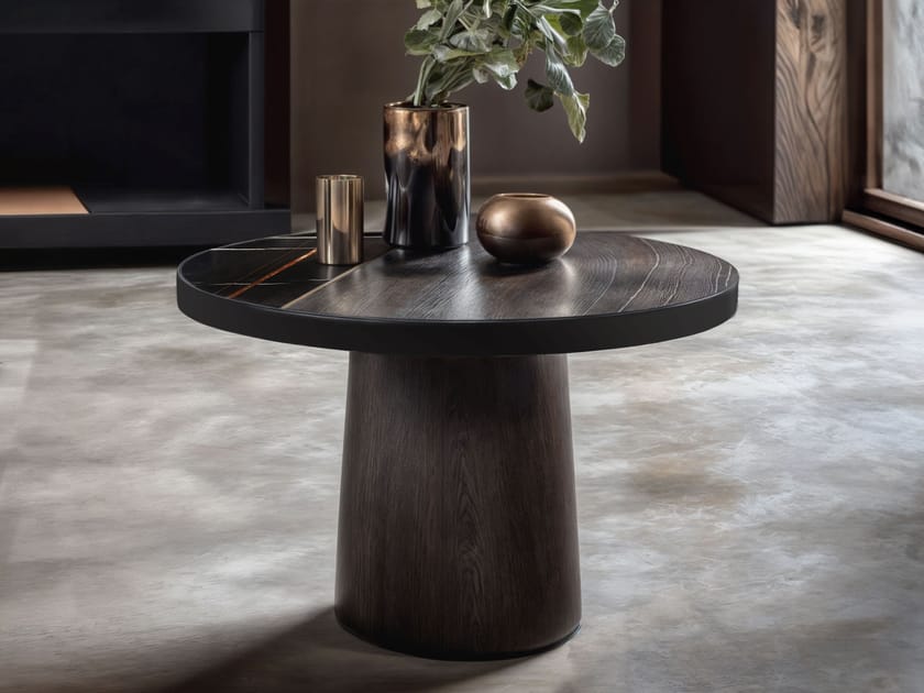 Круглый деревянный журнальный столик Wayne Enterprises Home Collection WE-166 ARCH-00028059