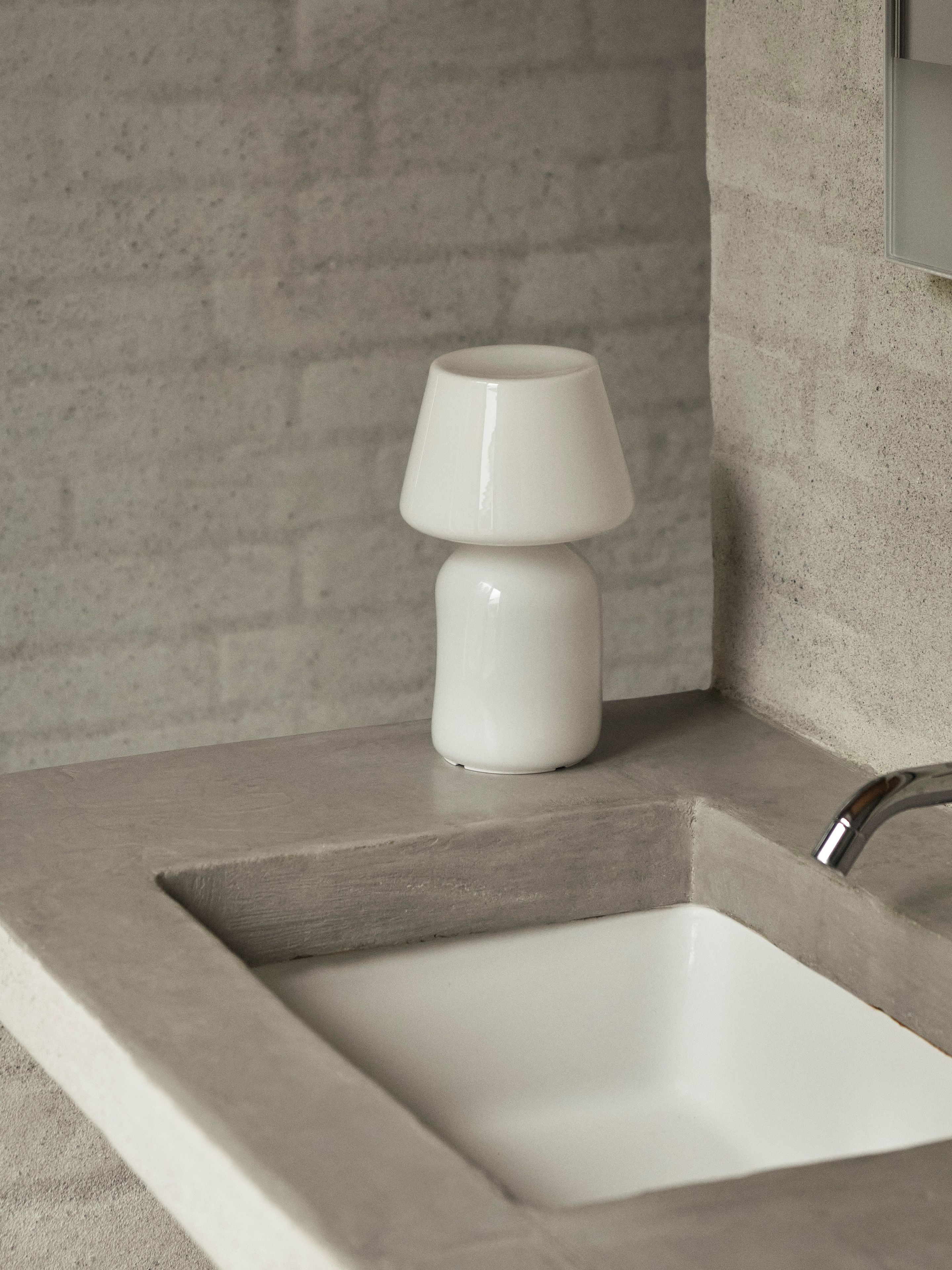 Выдувное стекло батареи светодиодные настольные лампы In Stock Hay ARCH-00105195 - Вид №3