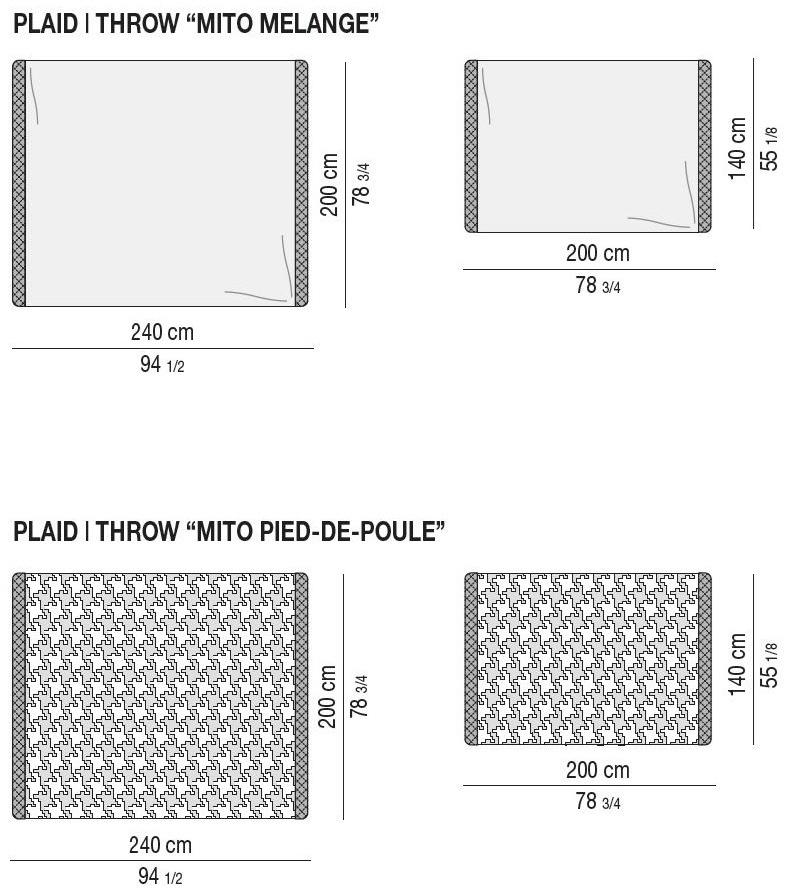 Minotti Плед sun-id-1421376 - Вид №2