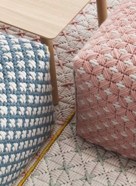 GAN Прямоугольный коврик ручной работы из ткани Silaï sun-id-1498932 - Вид №13