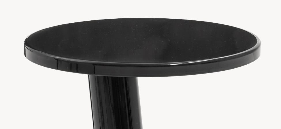 Стальной круглый журнальный столик MOROSO труба ARCH-00067465 - Вид №1