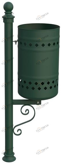 Lazzari Урна для мусора из металла для улицы sun-id-1513918