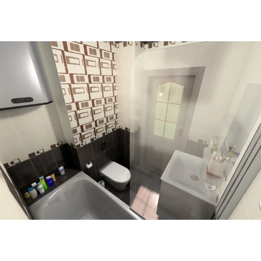 Декор Golden Tile «Вельвет» 25х33 см цвет бежевый 12827427 STLM-2176541 - Вид №3