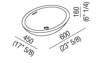 Овальная столешница из Cristalplant® Agape ложка ARCH-00086279 - Вид №2