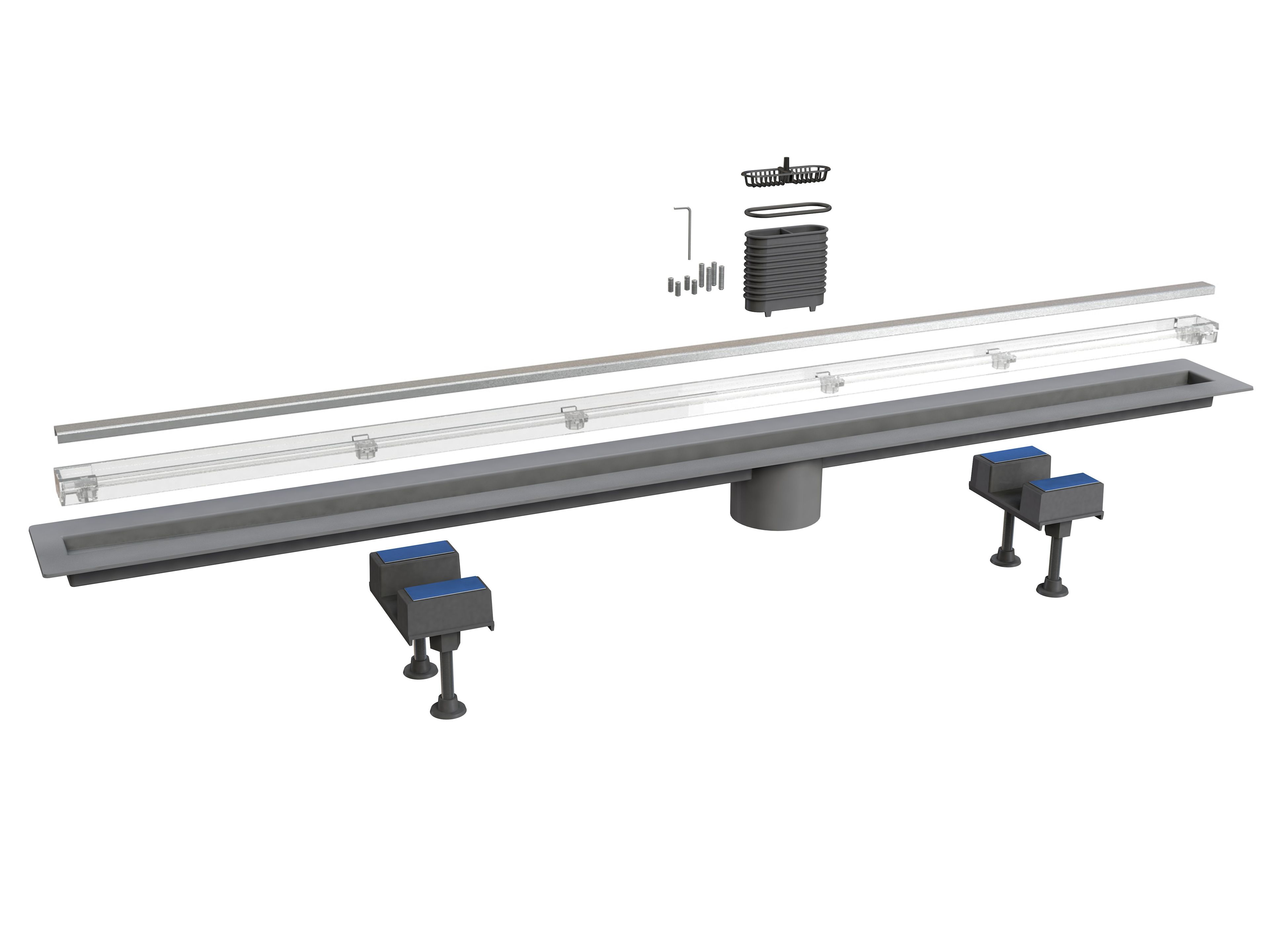 Слив для душа из нержавеющей стали Bonomini Canalissima ARCH-00012328