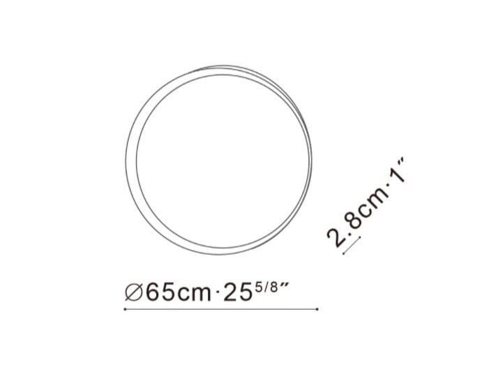 Настенное зеркало с круглой рамой CAMERICH CHARM ARCH-00033523 - Вид №2