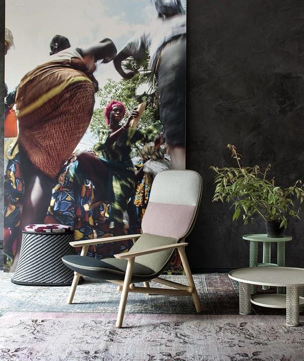 Moroso Пуф из полиэтиленовых нитей ручного плетения M'afrique sun-id-1378042 - Вид №5