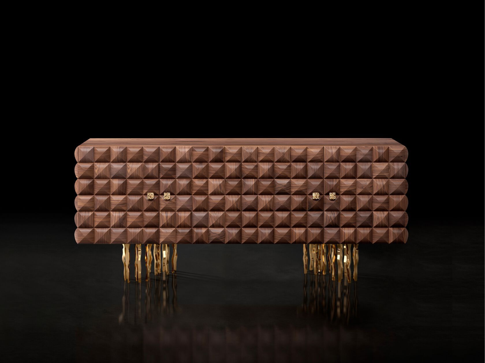 Шкаф из массива дерева с распашными дверцами Il Pezzo Mancante кусок 10 ARCH-00151615 - Вид №5