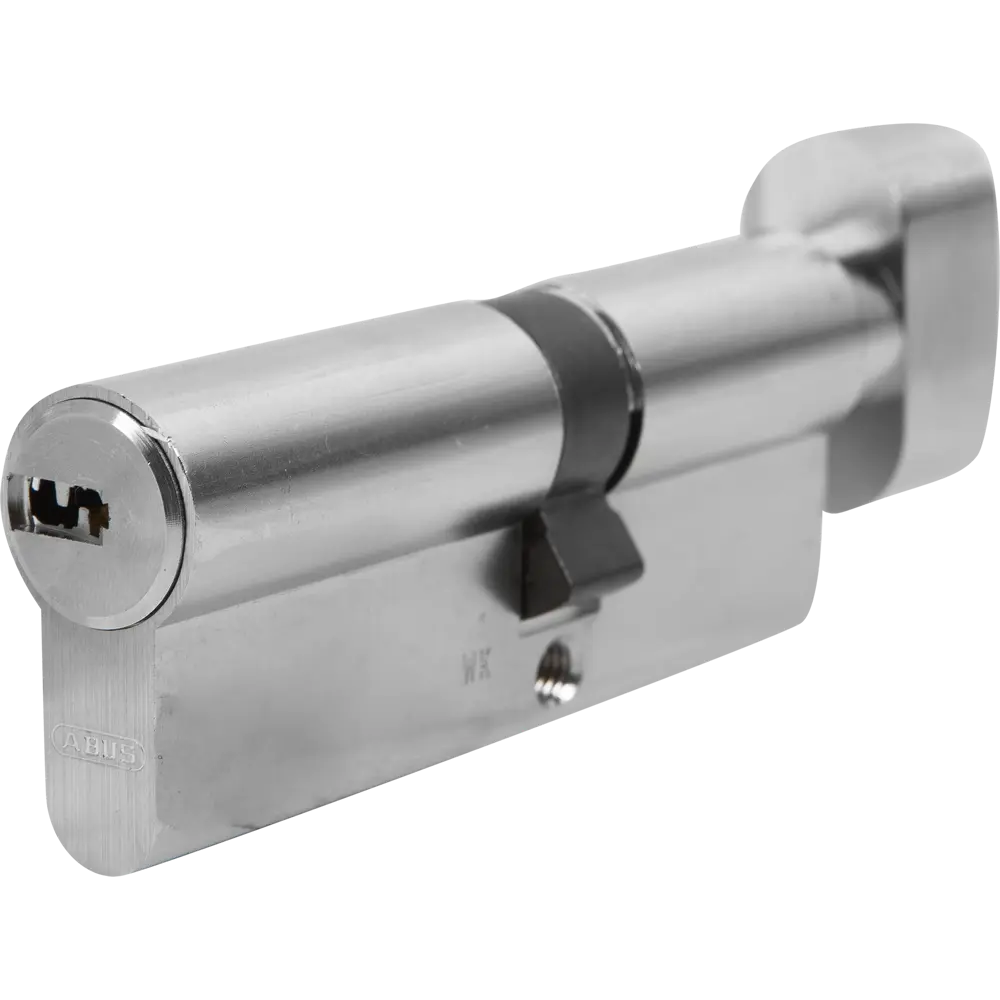 Цилиндр дверной ABUS KD6N с защитой от взлома, никель 45x35 мм 82441714 STLM-1395081