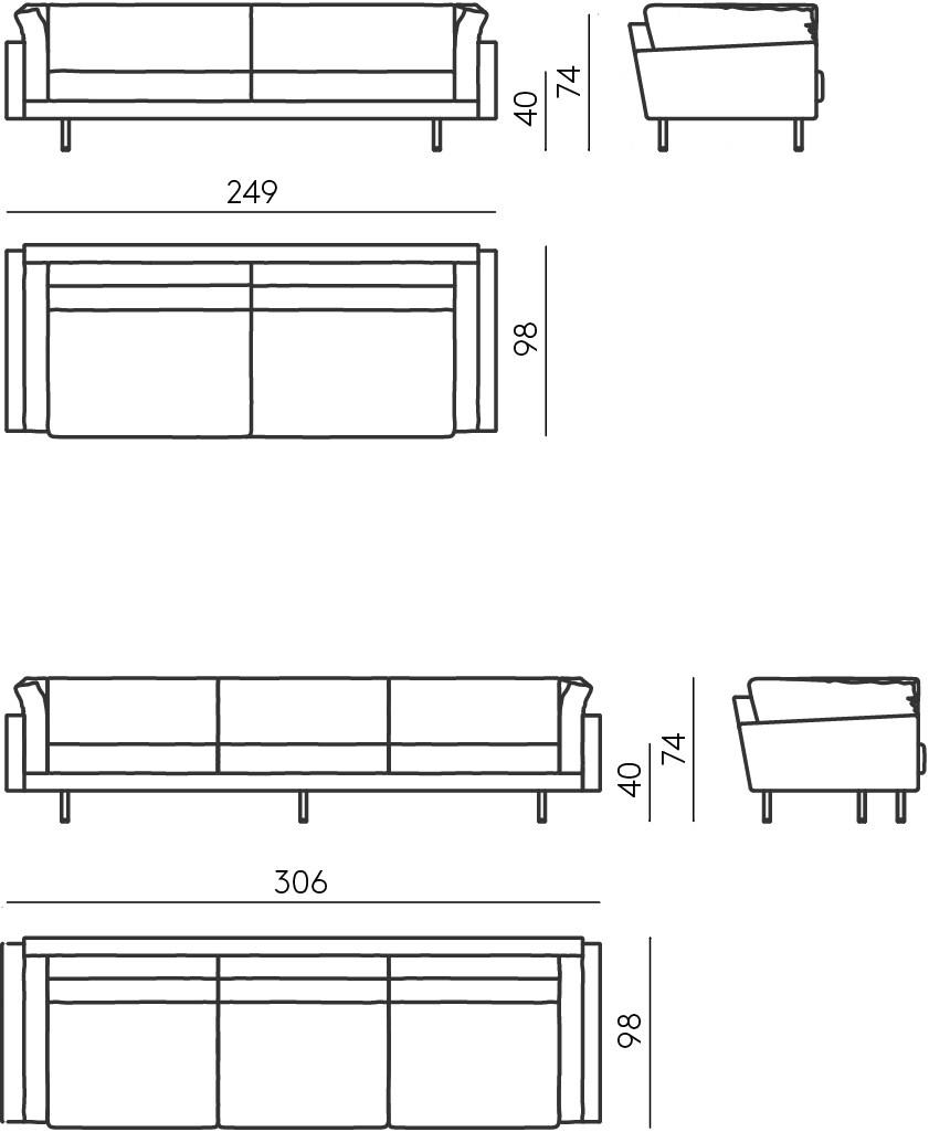 DE PADOVA Диван sun-id-1407126 - Вид №5