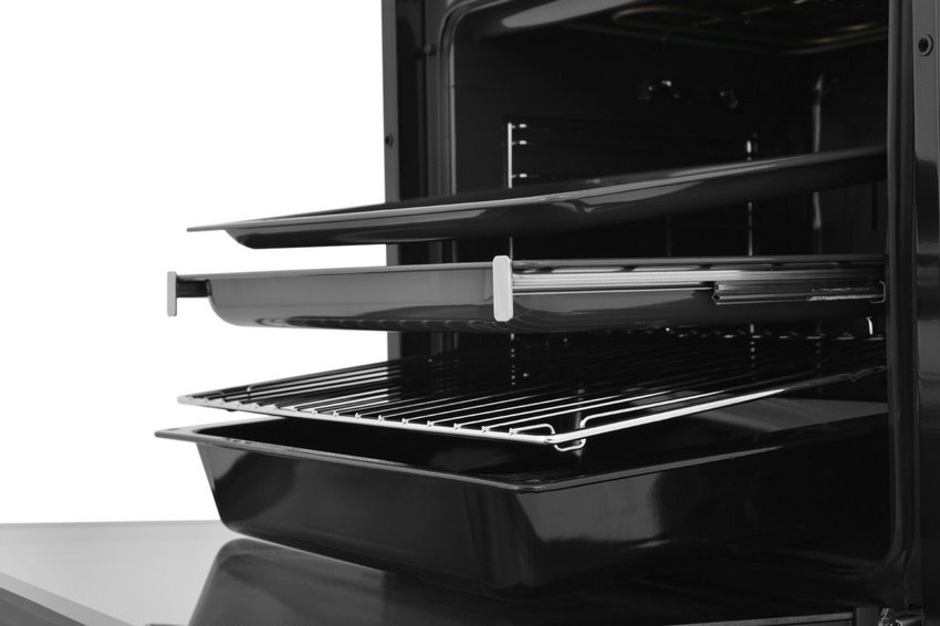 8156910 Электрический духовой шкаф Jacky's JO EI7538 серебристый STDN-0113471 - Вид №6