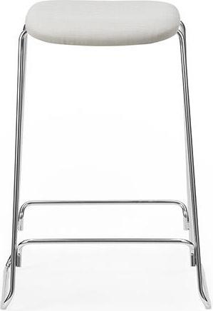 1401872 Barstool 65 Full Upholstery cm Chrome / Zap Normann Copenhagen Just - Вид №1