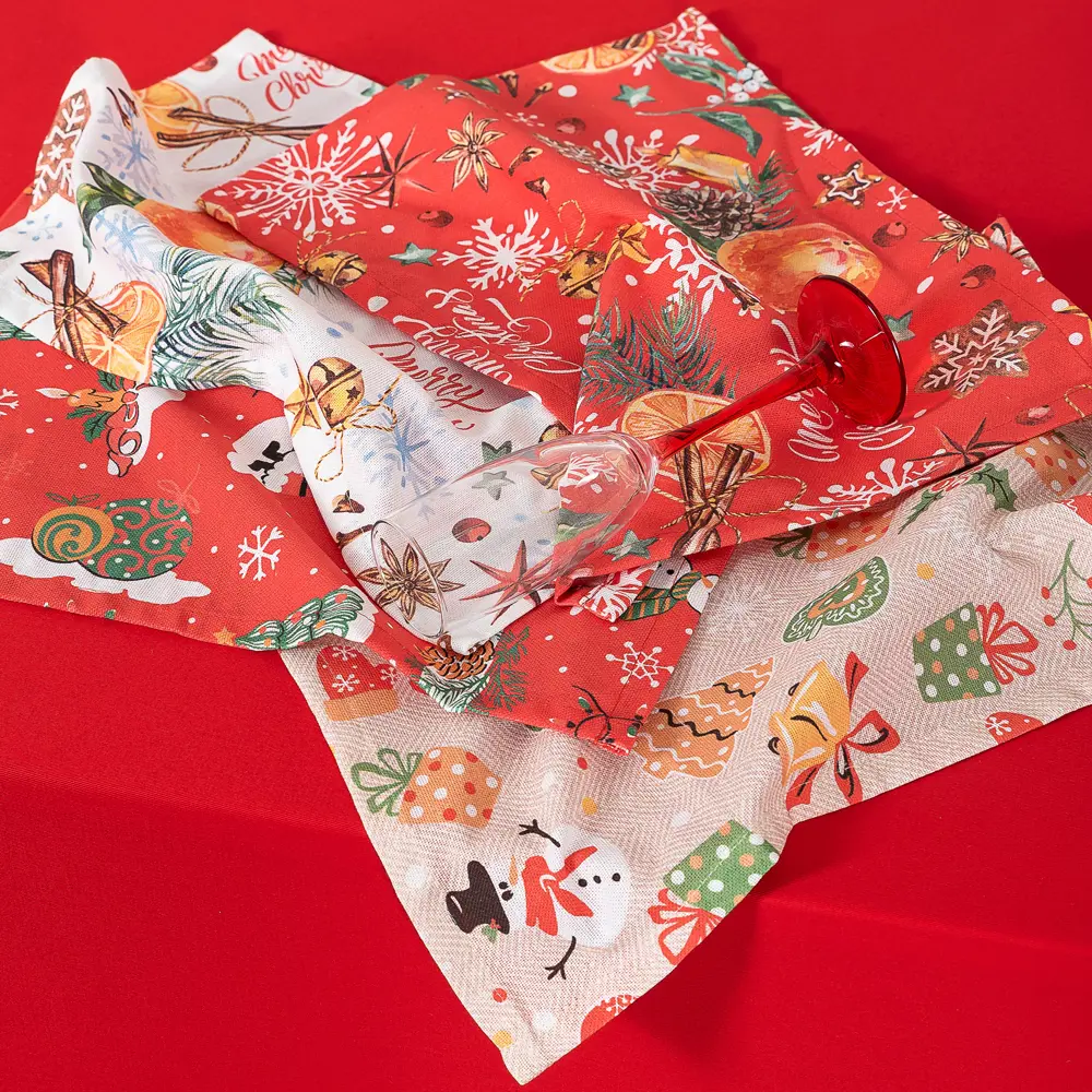 Салфетка сервировочная Канди 40x30 см бежевая Altali STLM-2094532 - Вид №9