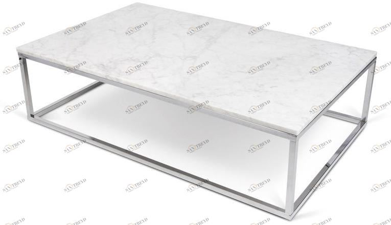 TemaHome Прямоугольный мраморный журнальный столик sun-id-1428677