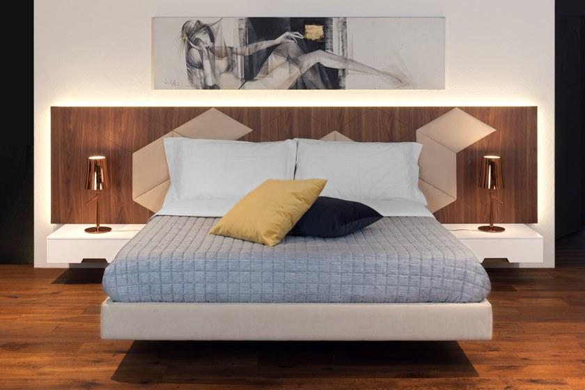 Maiullari Подвесная двуспальная кровать с высоким изголовьем Patchwork sun-id-1393161 - Вид №4