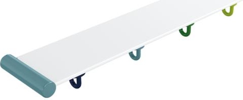 800.03.403 Полка с крючком HEWI Kids