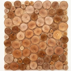 Панель 3D Симфония береза 36x40 см натуральная