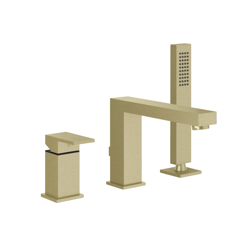 Смеситель для ванны 20037 727 Gessi Rettangolo ЛАТУНЬ МАТОВАЯ PVD 20037727