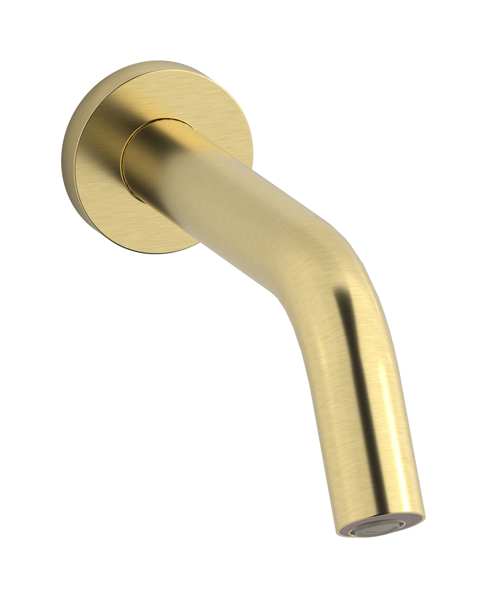 Электронный кран со смешиваемой водой в комплекте с блоком управления WE ARE IB el008is Brushed Pale Gold Powa 2.0