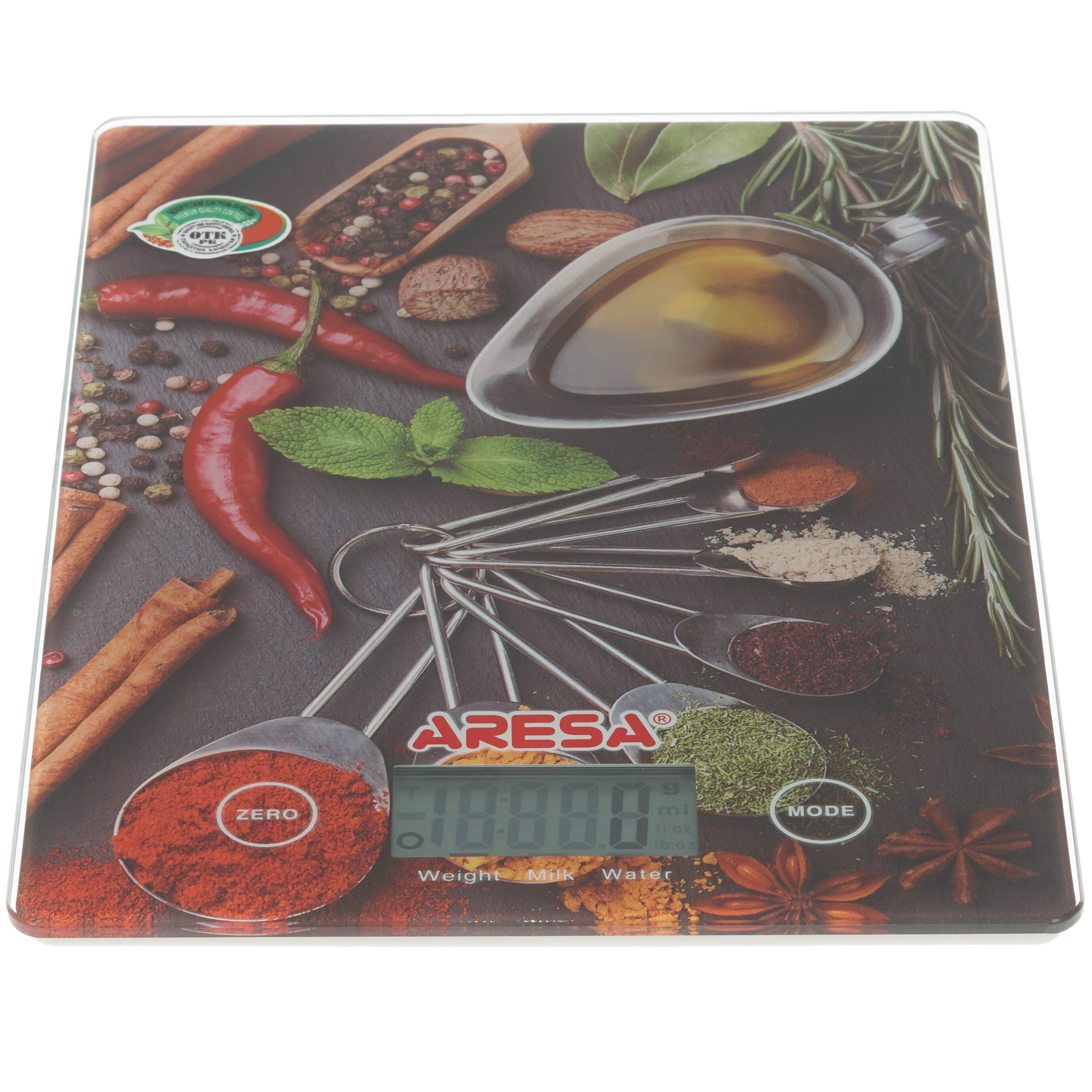 8146603 Кухонные весы ARESA AR-4307 разноцветный STDN-0087232 - Вид №1