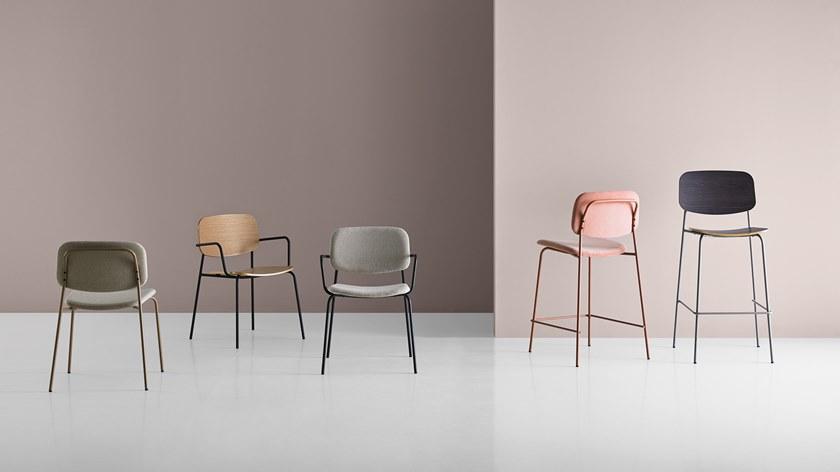 Mobboli Деревянный стул с подлокотниками Cap 14 wfb - Вид №1