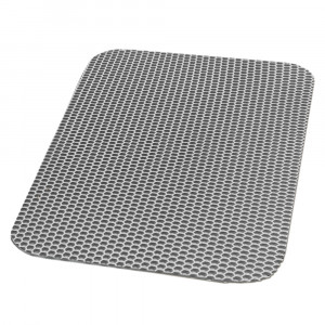 ПР0056083 Коврик 61278 для миски и лотка, серебро 60х37см ЗВЕРЬЕ МОЕ