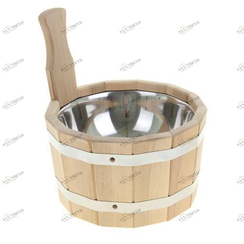 ШН-4,5 Шайка одноручная 4,5 л. с нерж. вставкой Santreyd 4285